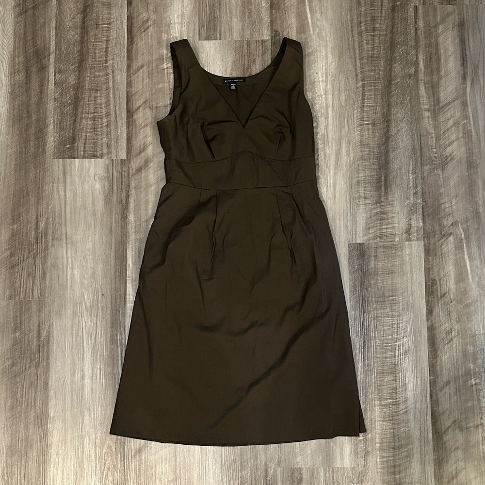 Banana Republic Stretch Wool Blend Sheath Side Pocket Dress - 8